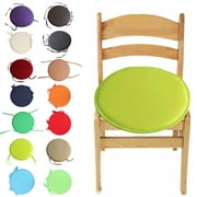 Fnochy Seat Cushion Round with Ties, Hanging Chair Cushions, Floor Cushion 15 Inch, Patio Seat Cushions Indoor/Outdoor